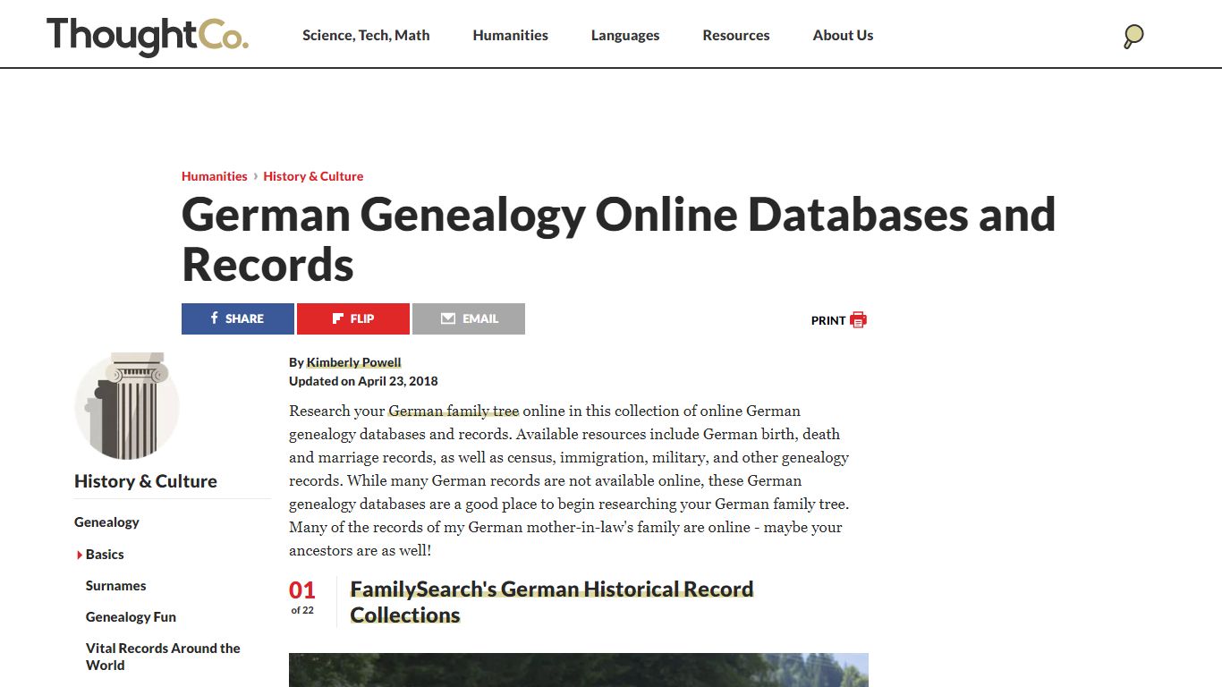 Find German Ancestry Records Online for Free